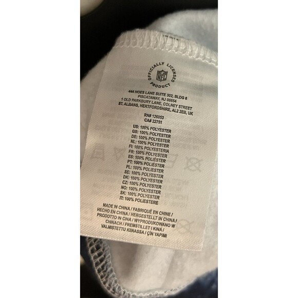 NFL Team Apparel Dallas Cowboys Hoodie Mens Size Large Sweatshirt - Picture 4 of 7